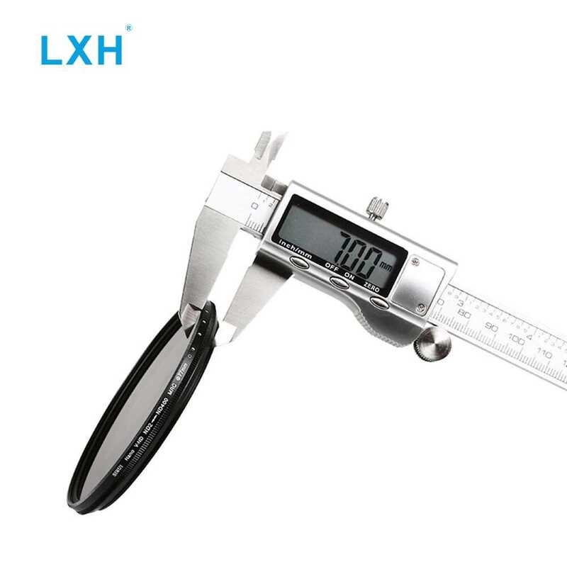 ❃ LXH 95 มม. Nd2 To Nd400 Slim Fader Variable Neutral Density Lens Filter Nd2-400 Nd กรองสำหรับ ❃