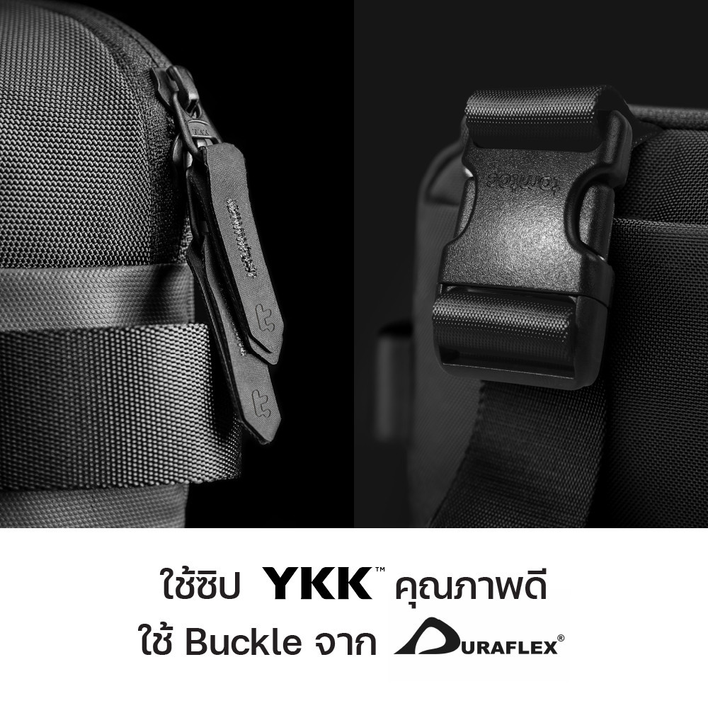 ,,Tomtoc Explorer-T21 กระเป๋าคาดอก กระเป๋าสะพายข้าง ขนาด S / M / L vgh