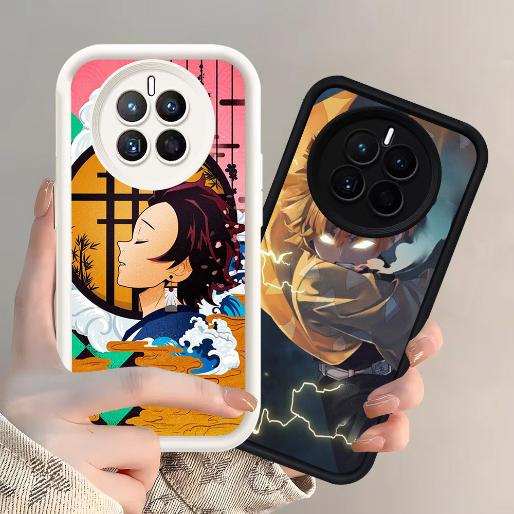Z-1 Demon SlayerปลอกสีขาวสีดําสําหรับXiaomi POCO X3 C75 Redmi A3 A3X 14C Pro C61