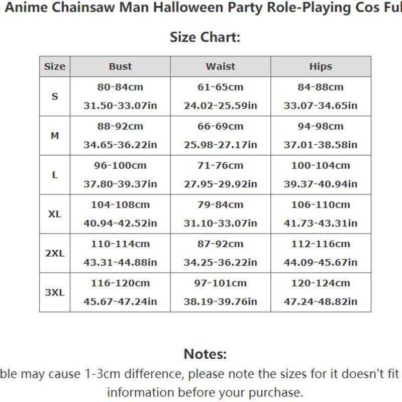 LY New Chainsaw Man1/2 Makima Hayakawa Cosplay Costume Halloween Party Black Suit Shirt Pants Unifo