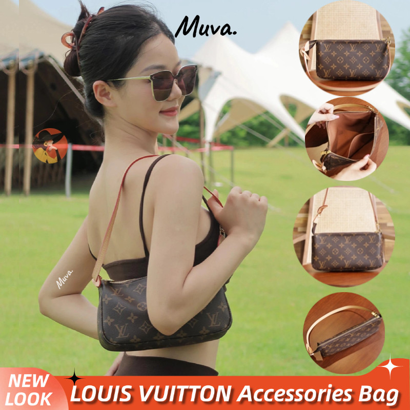 2024 หลุยส์วิตตองLouis Vuitton Accessories Bag Women/LV Shoulder Bag สุภาพสตรี/กระเป๋าสะพาย M40712