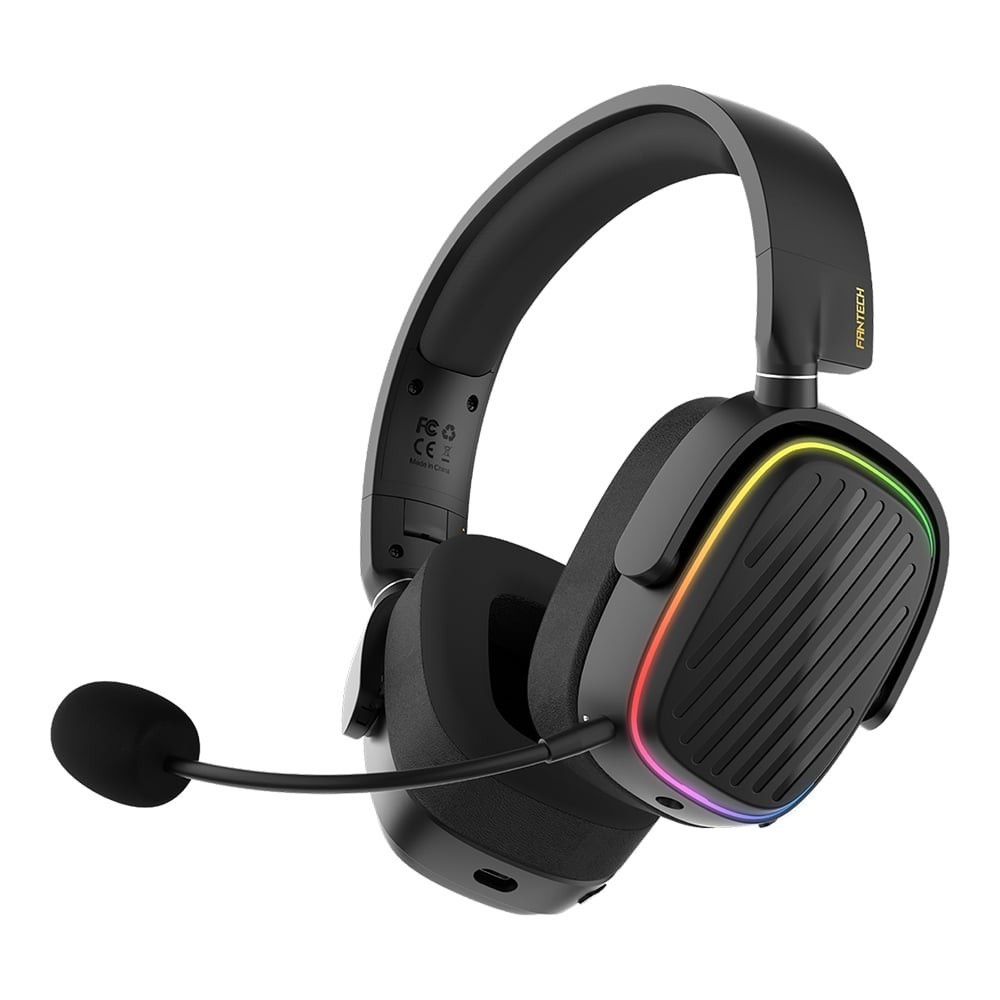 WIRELESS HEADSET (หูฟังไร้สาย) FANTECH WHG02 (BLACK)
