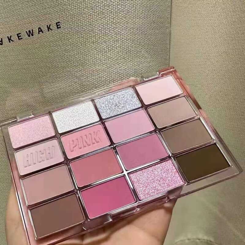 ▣ Wakemake เกาหลี 16 สี Matte Pearl Eye Shadow Earth Fig สีเขียว เขียว