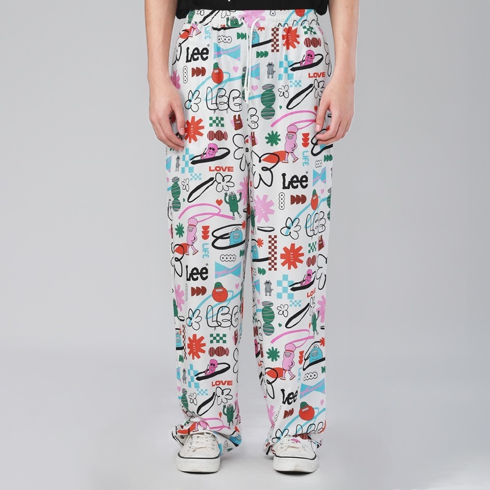 LEE กางเกงขายาวผู้ชาย คอลเลคชั่น Lee x MillionsMonster เอวกลาง ทรงกระบอก Comfort รุ่น LE F324MPANN3