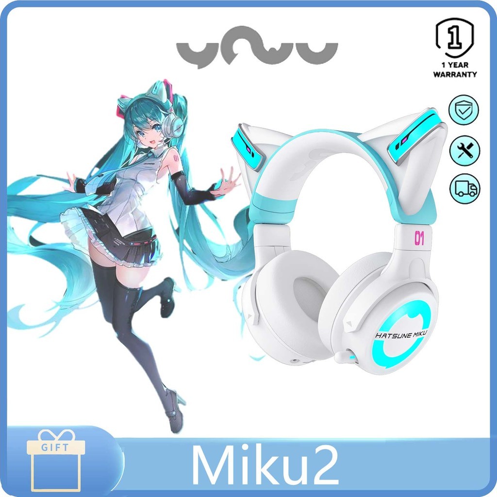 YOWU miku2 Hatsune Miku co-branded NX headwear esports game girl IP computer headset