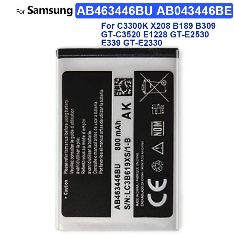 แบตเตอรี่ Samsung AA-PB9NC6B 、AB463446BU 、AB463651BU、AB483640BU、AB503442BC、AB533640CC、AB553446GZ、