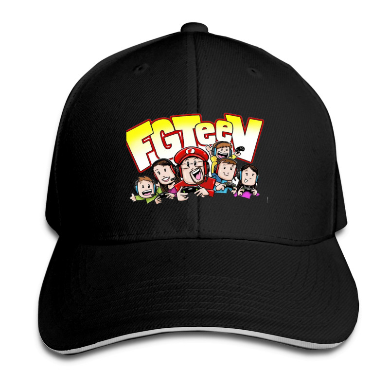 ในสต็อก FGTeeV ครอบครัวเกมที่กําหนดเองปรับพิมพ์เบสบอลหมวก Unisex คลาสสิกพ่อหมวก Cool Snapback รถบรรท