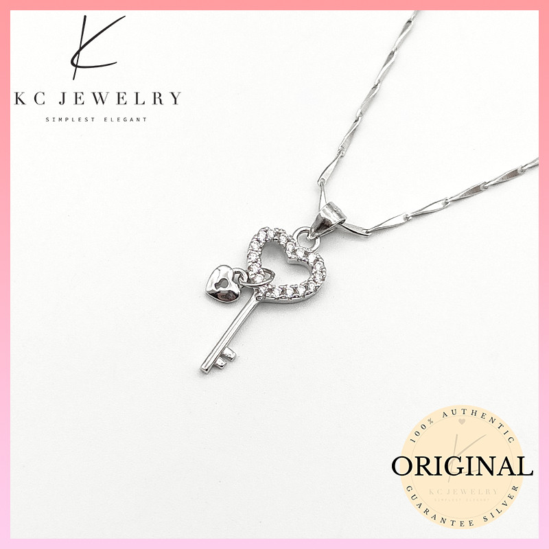 Kc Jewelry S925 - จี้ล็อคหัวใจ Sparky