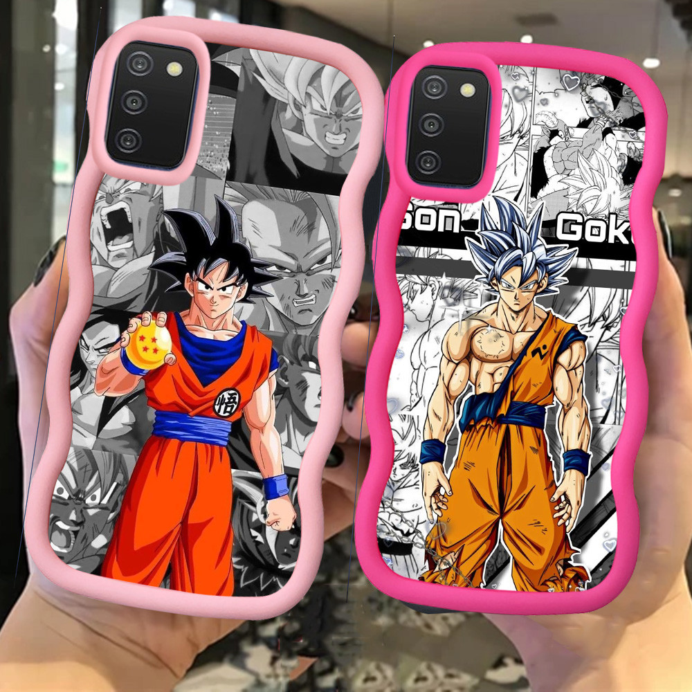 MERAH Z-35 Dragon Ball z Red Black Pink Casing สําหรับ Samsung Galaxy F02S M02S A02S A03S A31 A51 A0