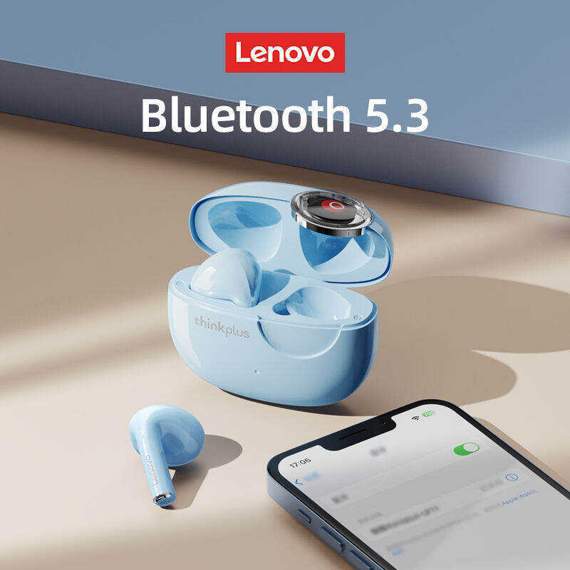 ❤ Lenovo หูฟังไร้สายขนาดเล็ก Bt5.3 Lp17