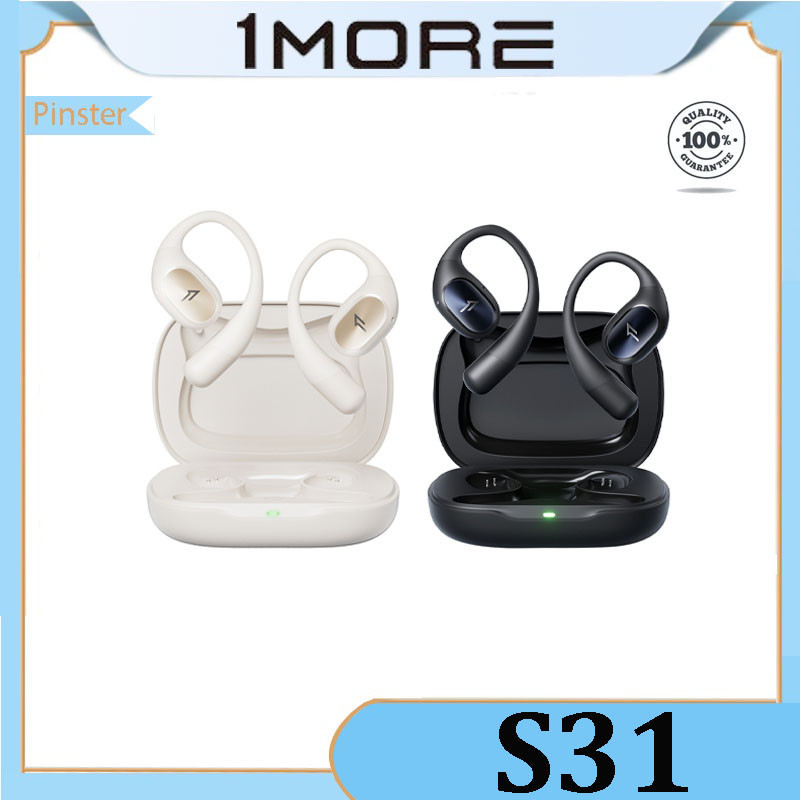 1more S31 แบบเปิดหูหูฟังกีฬาไร้สายบลูทูธ 5.3 ,รับประกัน 1 ปี,14.2 มม.ขยายไดร์เวอร์,แบตเตอรี่ 30H, 4