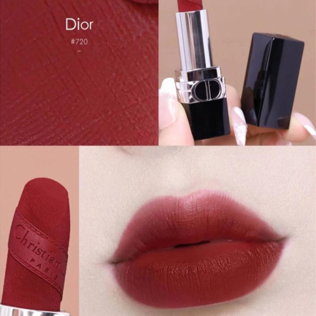 Dior lipstick mini 1.5 g #720 ลิปdior ลิปสติกดิออร์ Nobox
