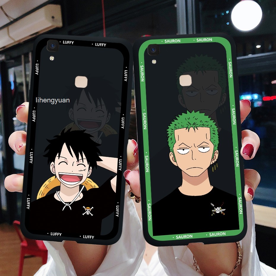 Topcase Vivo V3 Vivo V3m Vivo V3 MAX Vivo V3 MAX A การ์ตูน One Piece ป้องกันเคสโทรศัพท์ TPU ปกอ่อน