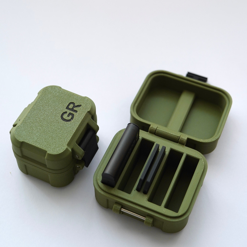 กล่องแบตเตอรี่กล้อง Ricoh การ์ดหน่วยความจําแบตเตอรี่ กล่องเก็บของแบบรวม GR2/GR3 กล่องเก็บแบตเตอรี่กล้อง