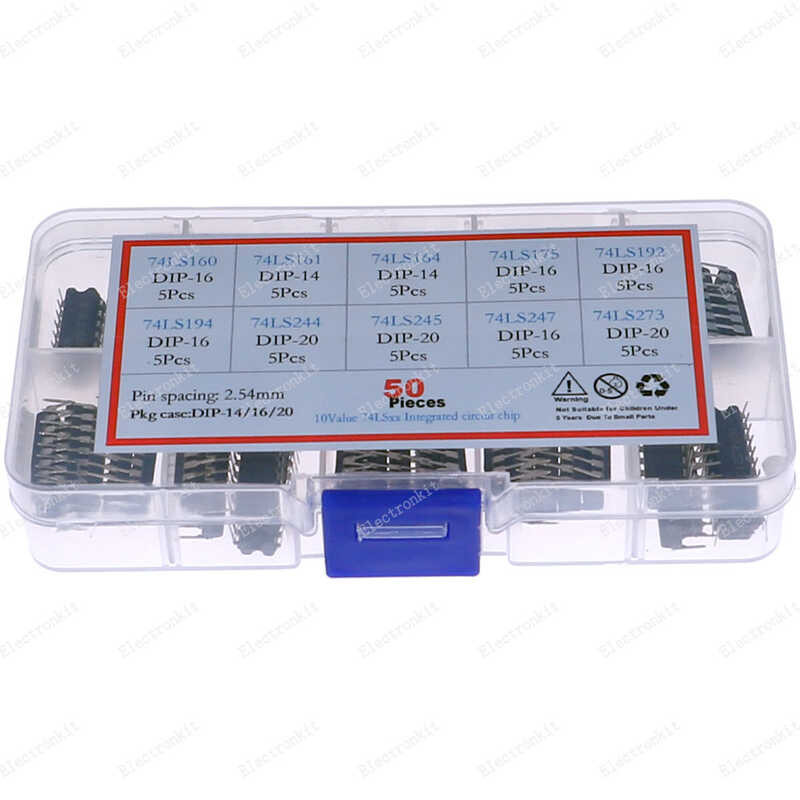 ❤ ชิปเซ็ต IC 50 ชิ้น 74Ls160 74Ls161 74Ls164 74Ls175 74Ls192 74Ls194 7444 7445 7447