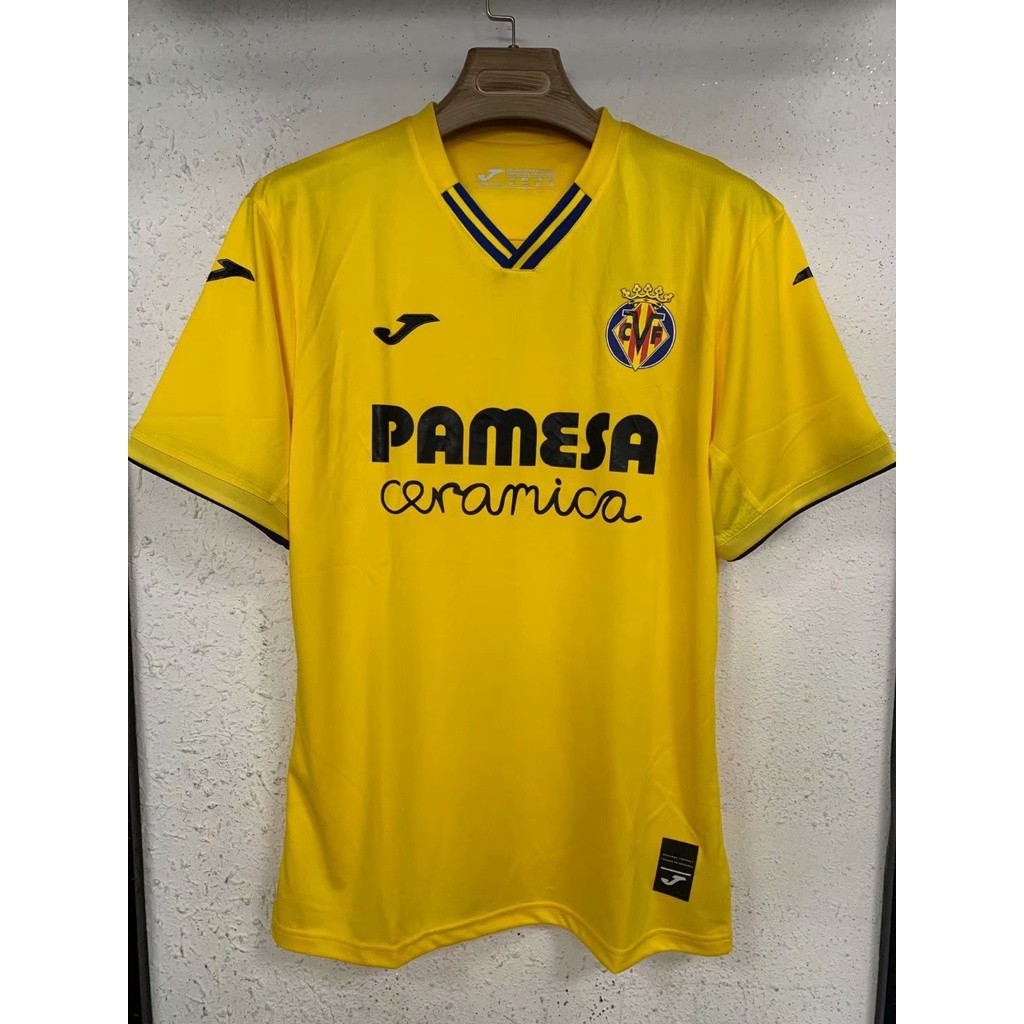 ในสต็อก 21 22 AZ Villarreal สีเหลืองเสื้อฟุตบอลเสื้อฟุตบอล