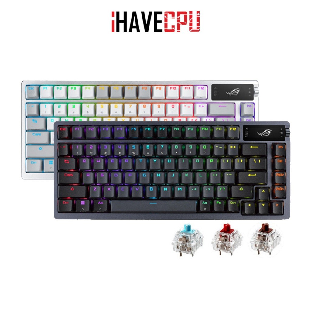 iHAVECPU KEYBOARD (คีย์บอร์ด) ASUS ROG AZOTH (TH)