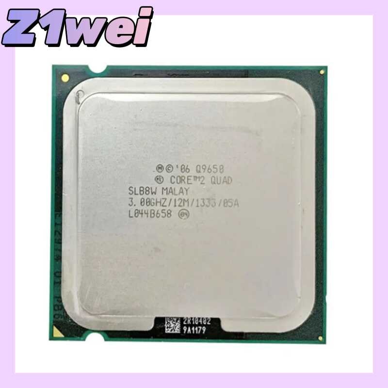 ❤ Q9650 Slb8w 3.0Ghz 12Mb 1333Mhz ซ็อกเก็ตโปรเซสเซอร์ Lga-775 CPU