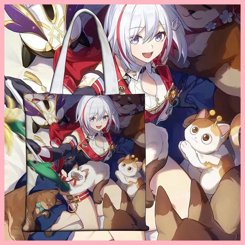 กระเป๋าสะพาย กระเป๋า Honkai: Star Rail March 7th Blade Tingyun JingYuan Francz Kafka Bailu Honkai St