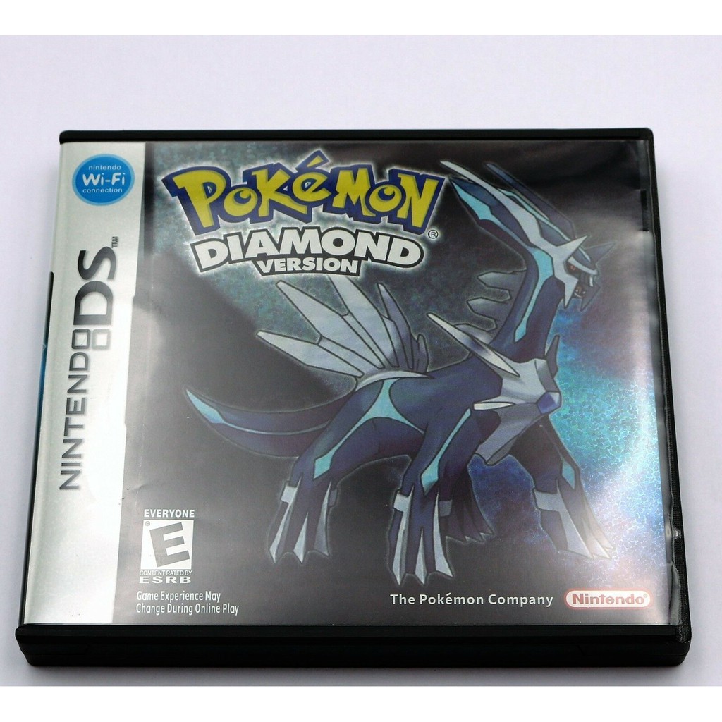 ในสต็อก Pokemon Diamond Version Nintendo DS Game NDS Lite DSi 2DS 3DS XL a F01