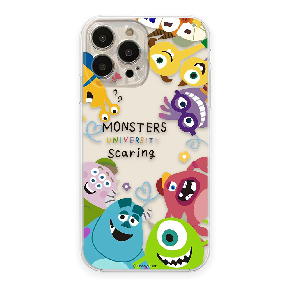 SAMSUNG Disney Boo Monsters Incเคสโทรศัพท์ใสสําหรับSamsung A22 A23 A24 A25 A30 A31 A32 A33 A34 A35 A