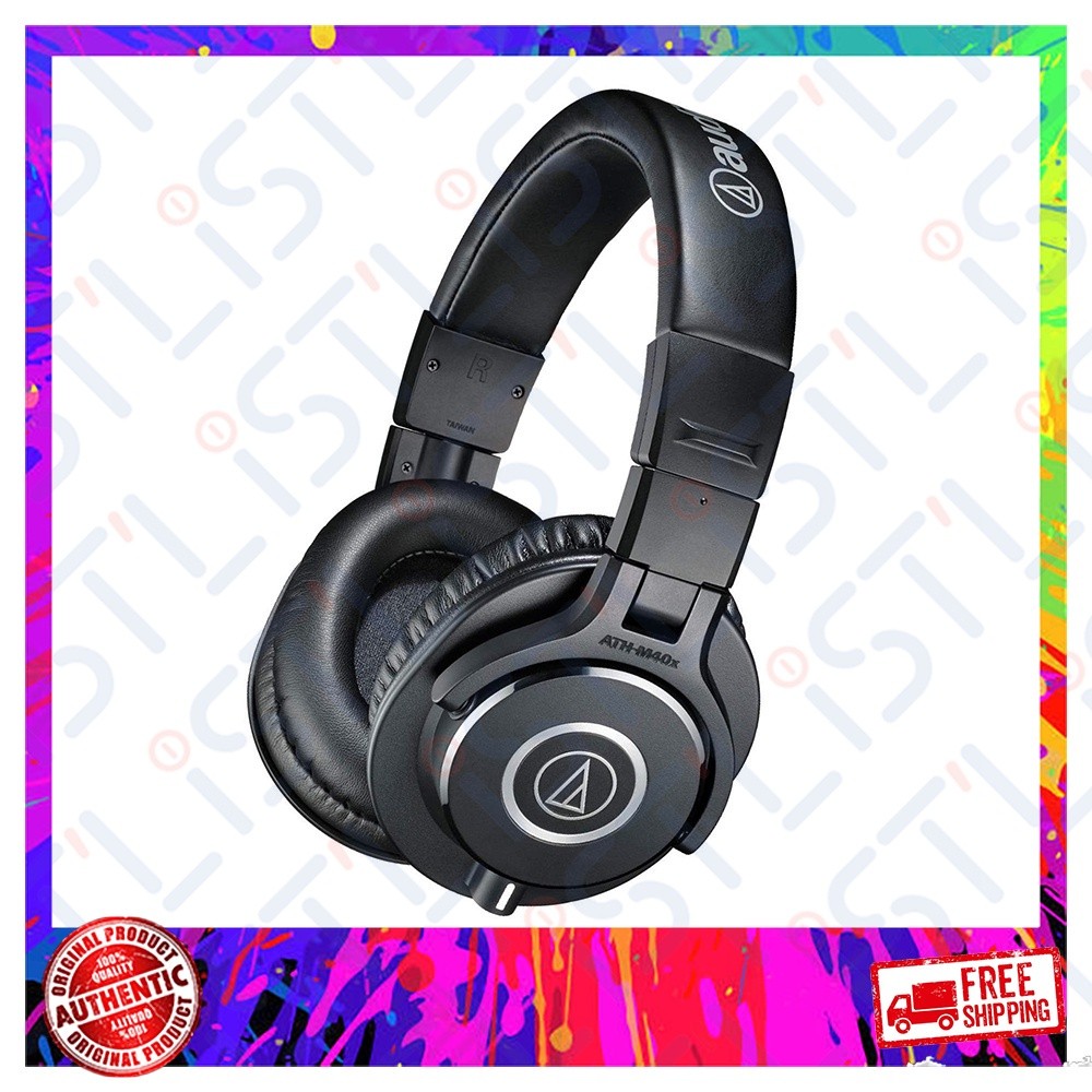 Audio-Technica ATH-M40x Closed-Back Monitor Headphones