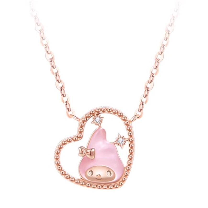 ZGO x Sanrio My Melody - สร้อยคอมายเมโลดี้ ลิขสิทธิ์แท้พร้อมกล่อง