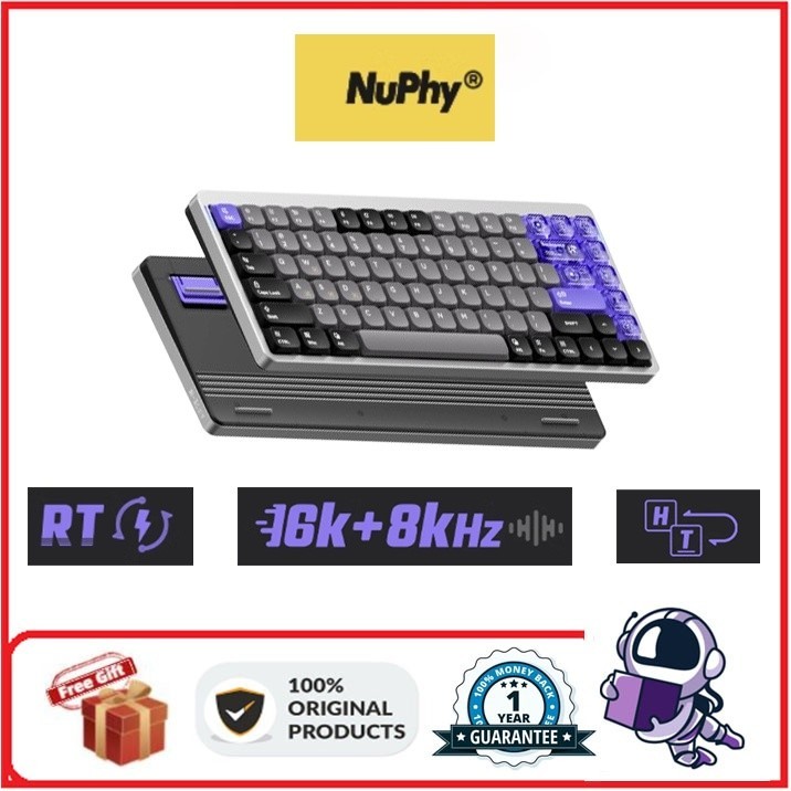 Nuphy Air75 HE Magnetic Switches คีย์บอร์ดเกมมิ่ง, Esports, Valorant RT, Latency ต่ํา, สัมผัสคงที่,