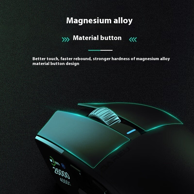 A980pro/สูงสุดโหมด4K Dareu ไร้สาย8K อุ้งเท้าแบบมีสาย3950เมาส์