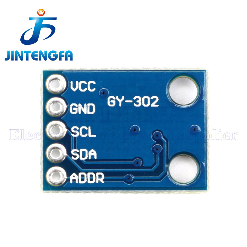 1 ชิ้น GY-302 BH1750 BH1750FVI โมดูลไฟส่องสว่างความเข้มแสงสําหรับ arduino 3V-5V