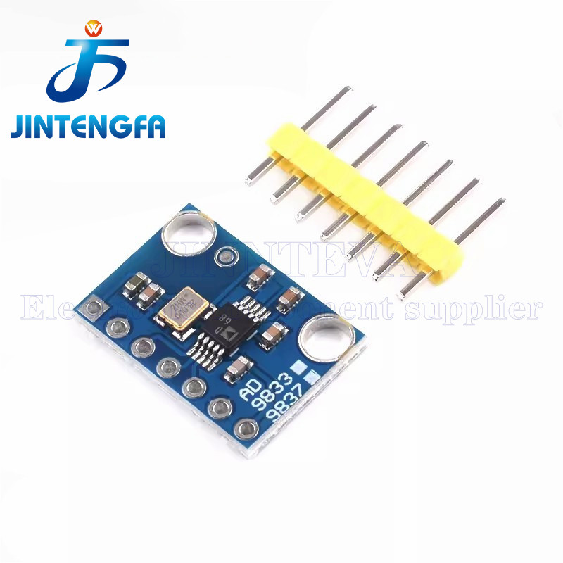 AD9833 โปรแกรม Microprocessors Serial Interface โมดูล Sine Square Wave DDS สัญญาณเครื่องกําเนิดไฟฟ้า
