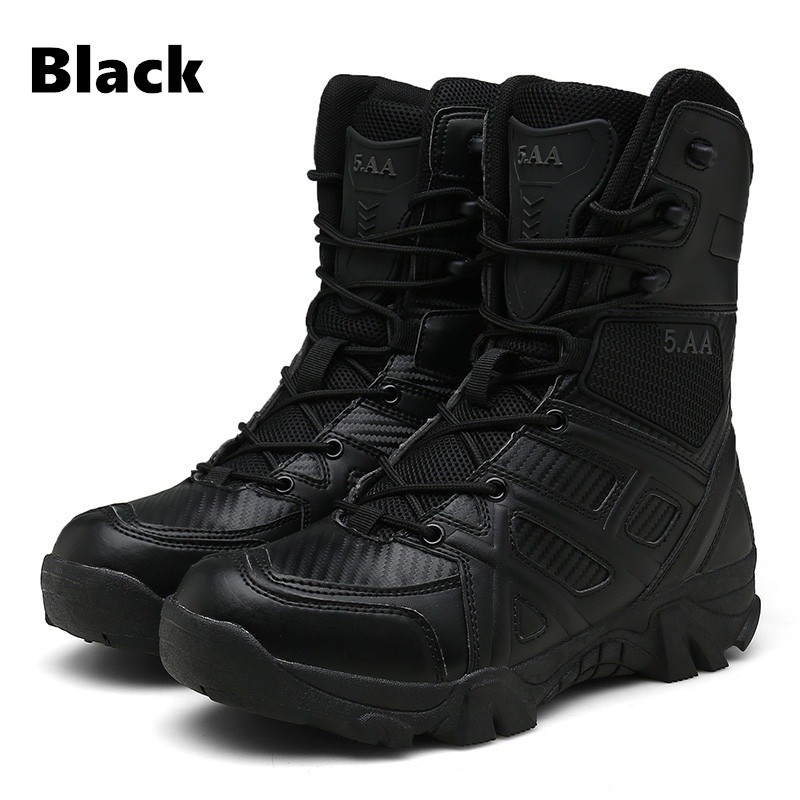 ในสต็อก Original Delta Army Boots Mens 5.Aa Special Forces High-Top Desert boots รองเท้าคอมแบท รองเท