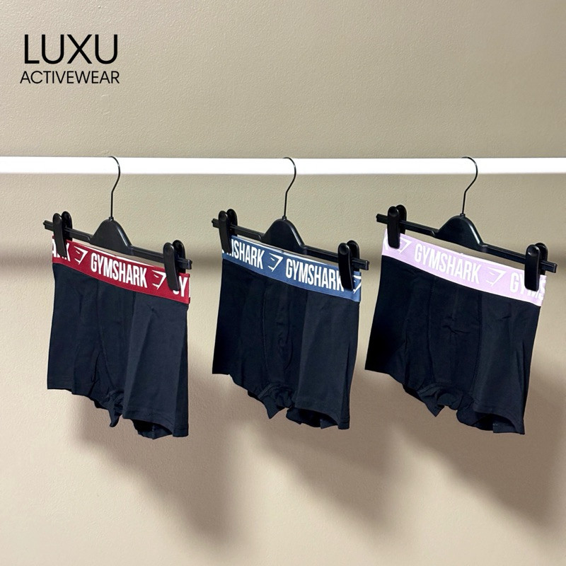 (พร้อมส่ง) GYMSHARK กางเกงในชาย Boxer Brief (3-Pack)ของแท้ 100%