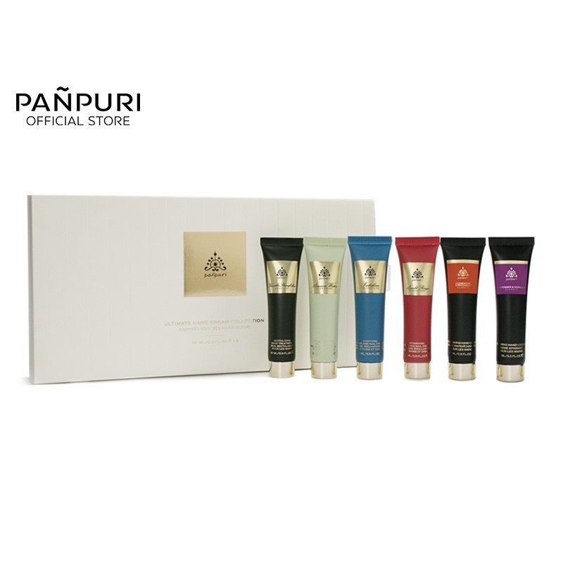 In stock PANPURI Ultimate Hand Cream Collection Set 10 Ml. X6ชิ้น