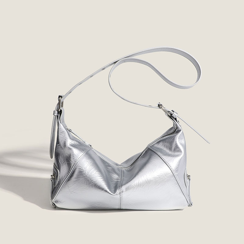 [เวอร์ชั่นสูง] 2025y2k Sweet Cool European American Hot Girl Belt Underarm Bag Shoulder Messenger B