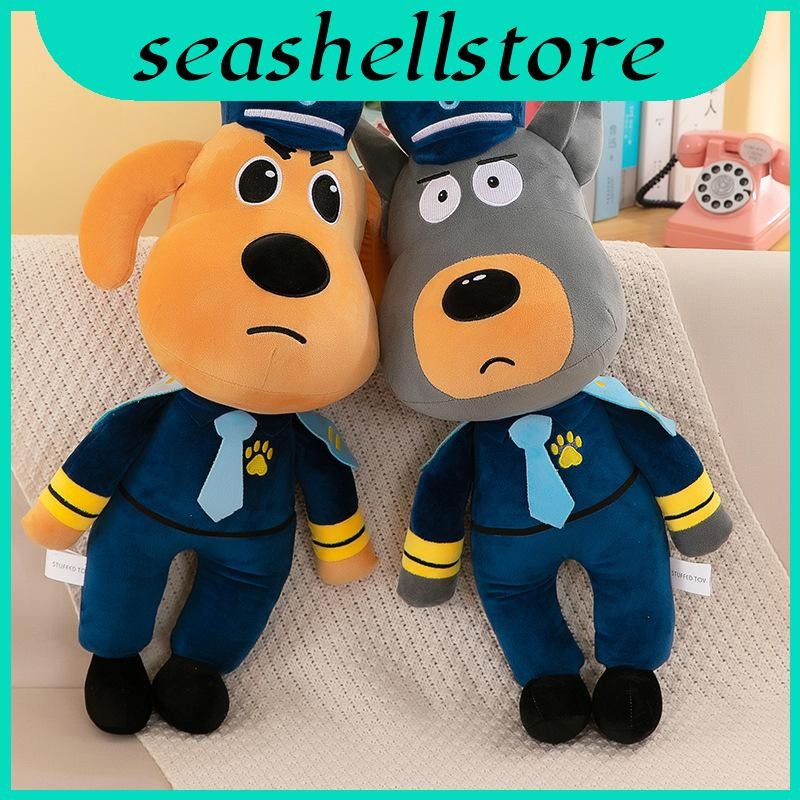 Labradorนายอําเภอตุ๊กตา Plush ปรับแต่งออกแบบคุณภาพระดับพรีเมียม Pp Cotton บรรจุ Yellowgrey 60 ซม. 30 ซม. 45 ซม.