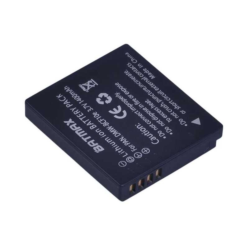 ▥ แบตเตอรี่ Bcf10e 1400Mah Dmw-Bcf10 Dmw สำหรับ  Lumix Dmc-Ts2 Dmc-Ts3 Dmc-Ts4 Dmc-F3