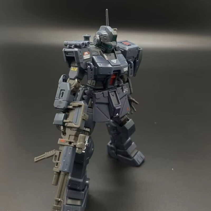◆ Xfs / Jms Hg 1/144 สีเที่ยงคืน Rgm-79 Sparta Jim Water Sticker Assembly Model
