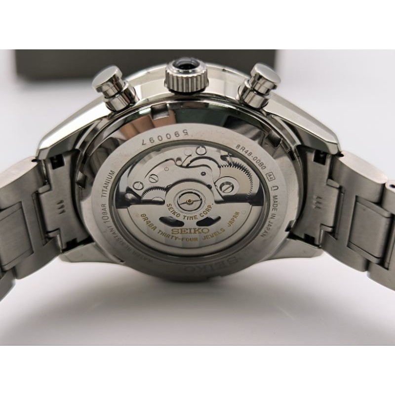 มือสอง Seiko Brightz SDGZ019 8R48 Titanium Automatic Chronograph