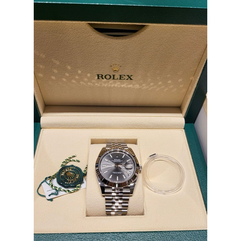 Rolex Datejust 41MM / Tudor นาฬิกาข้อมือชาย Black Bay 41MM ขอบน้ำเงิน MT79230B-008 COSC แท้จากศูนย์