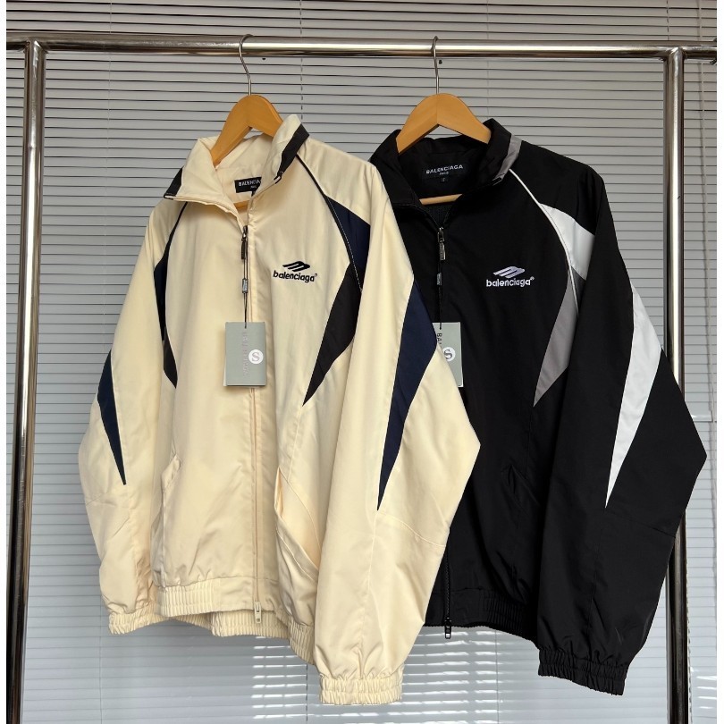 ♞,♘,♙โลโก ้ พิมพ ์ ตัวอักษรตัดกันป ้ องกันแสงแดดคอปกยืนหลวมแจ ็ คเก ็ ตสําหรับทั ้ งชายและหญิง mfd