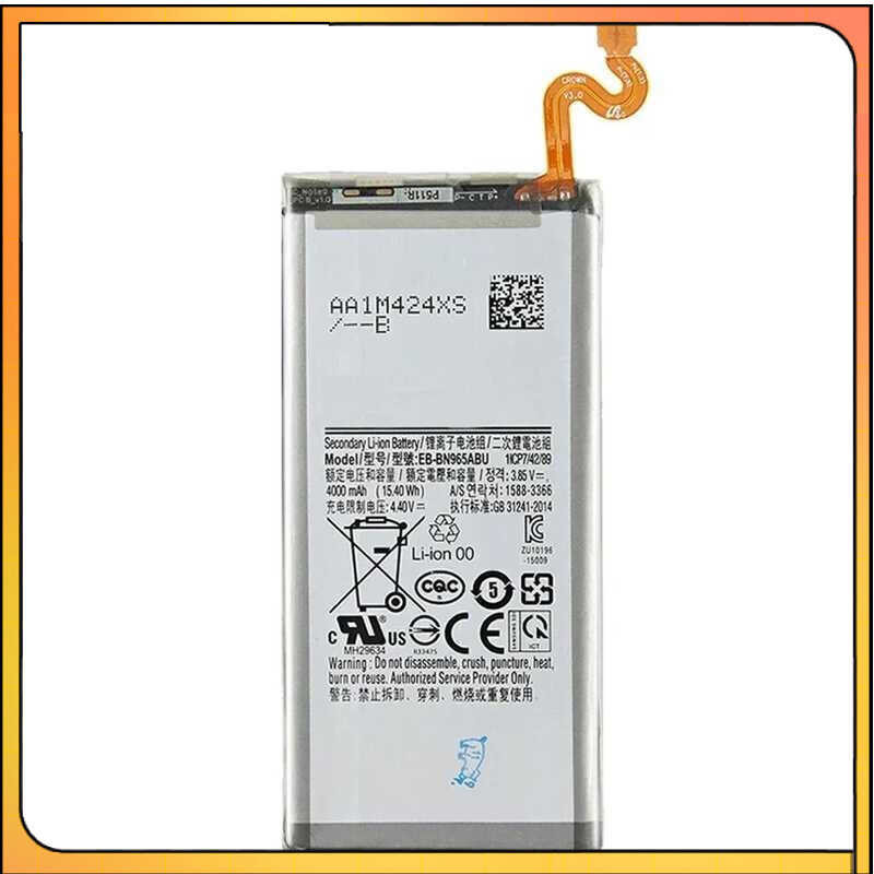 แบตเตอรี่ EB-BN965ABU สำหรับ Samsung Galaxy Note9 Note 9 N9600 SM-N9600 SM-N960F