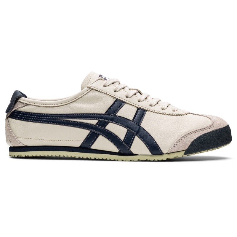Onitsuka Tiger  Mexico 66 สีบุรินทร์ Birch/India Ink Latte 1659 ของใหม่ ของแท้100% มีกล่องป้ายครบ