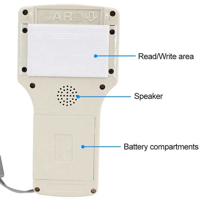 ❤ เวอร์ชั่นภาษาอังกฤษ 10 ความถี่ RFID Reader Writer Cer เครื่อ