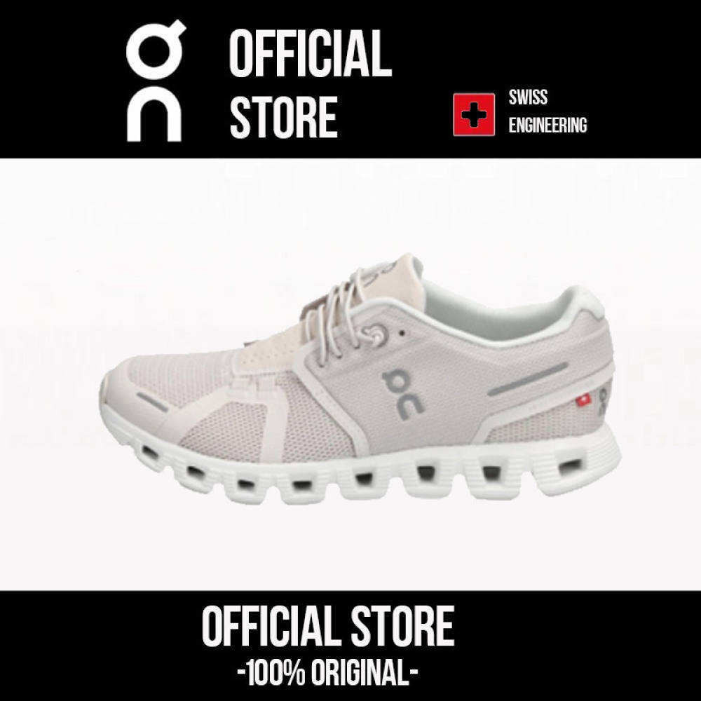 On Running Cloud 5 men and women sneakers breathable and cushioned sports running shoes white【On Running flagship store】