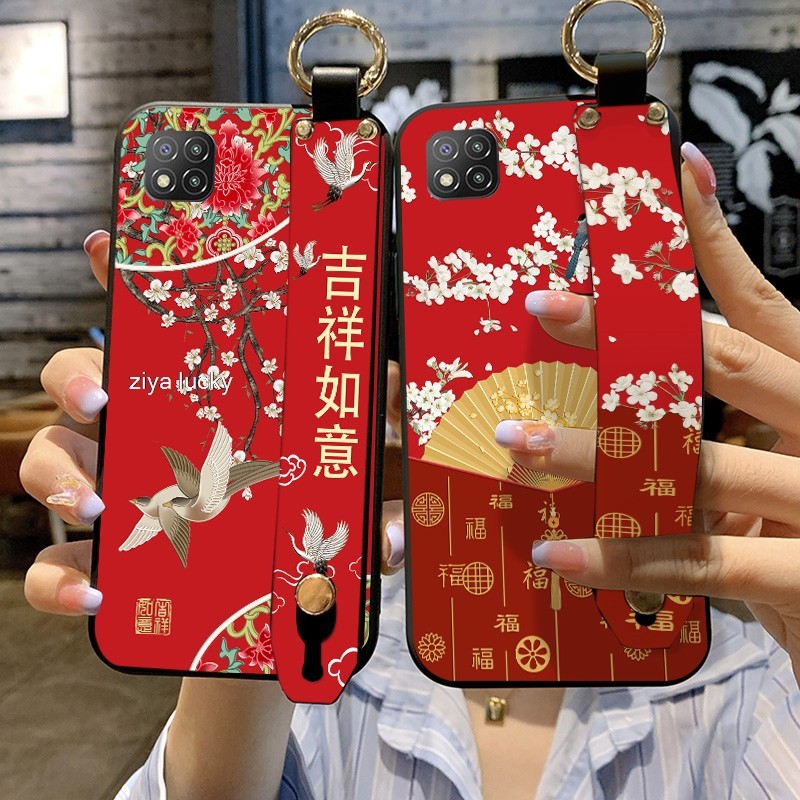 ปีใหม่ Xiaomi POCO C3 C31 C50 C55 F2 F3 F4 GT F5 F6 M2 M3 M4 Pro 5G M5 M5s M6 4G Casing น่ารัก Get R