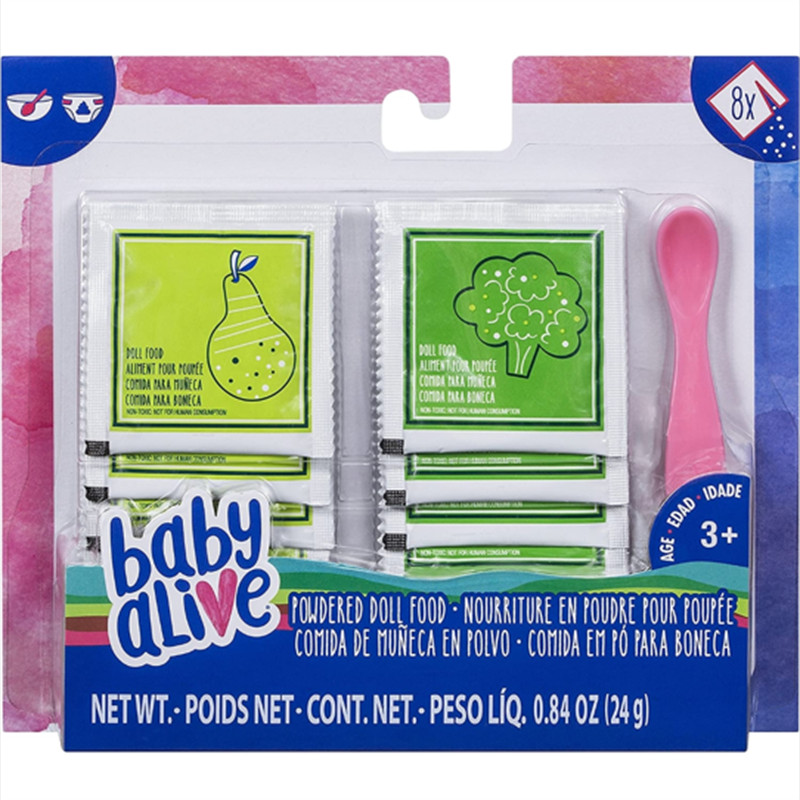 Hasbro baby alive Naughty baby Doll Food Toys อาหารเสริม baby Play House ชุดทําอาหารของเล่น