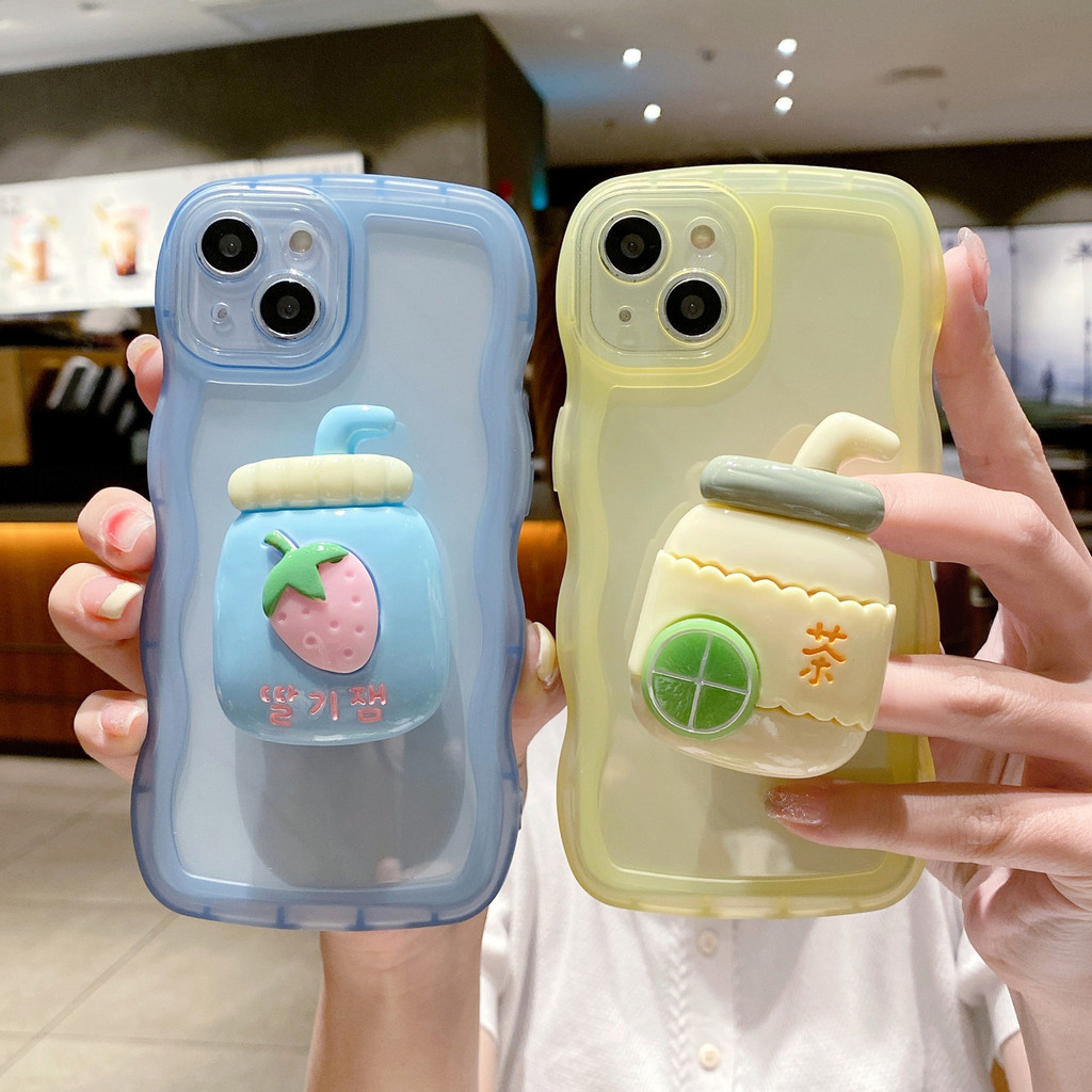 ขอบหยักเหมาะสําหรับVIO Q 1 0PRเคสโทรศัพท์โปร่งใสขั้นตอนสูงY 7 ที่วางเครื่องดื่มเคสป้องกัน