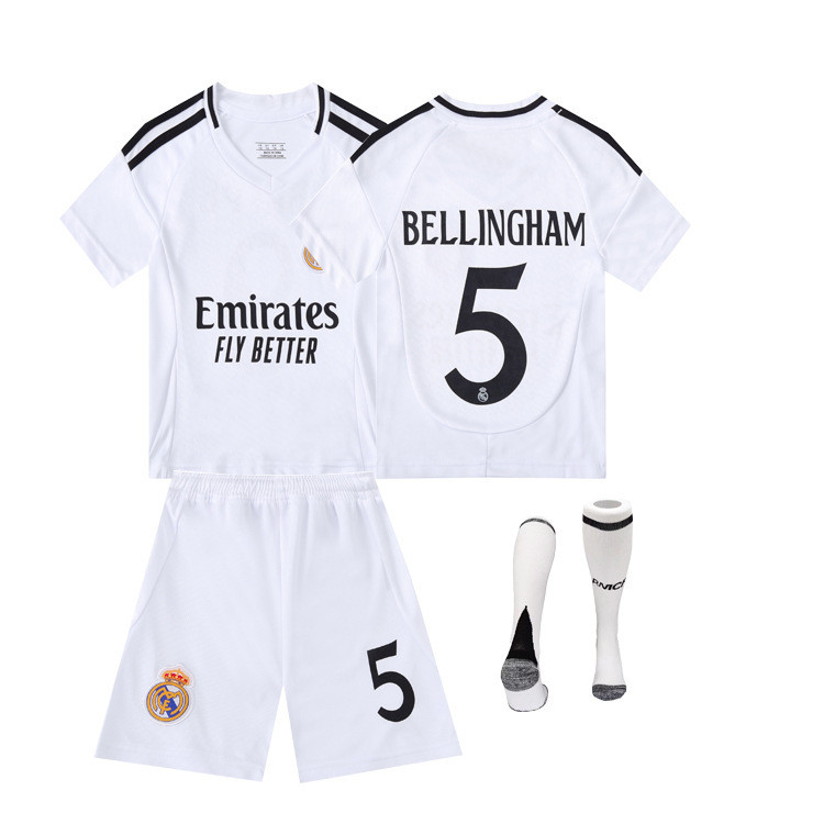 Royal Malaysia Football Jersey Childrens Suit Basa Jersey Primary School Student Men Women Football 