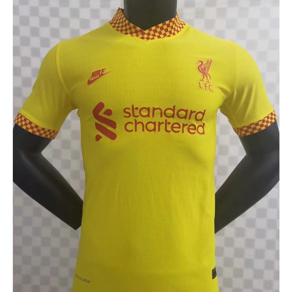 ในสต็อก คุณภาพสูงสุด 2021 2022 เสื้อเสื้อฟุตบอลลิเวอร์พูล Player Issue Third Home Away - ฟรี Expedia